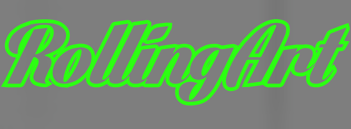Rolling Art Logo Decal