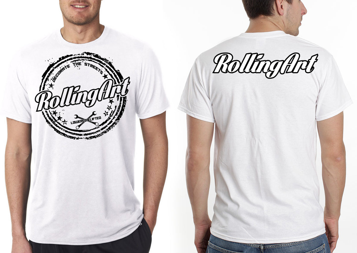 Rolling Art Stamp of Approval - White