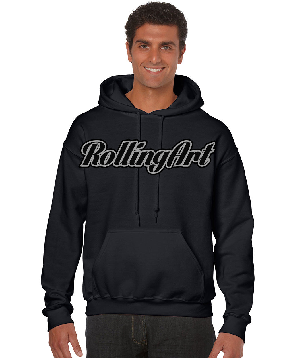 Rolling Art Hoodie - Embroidered